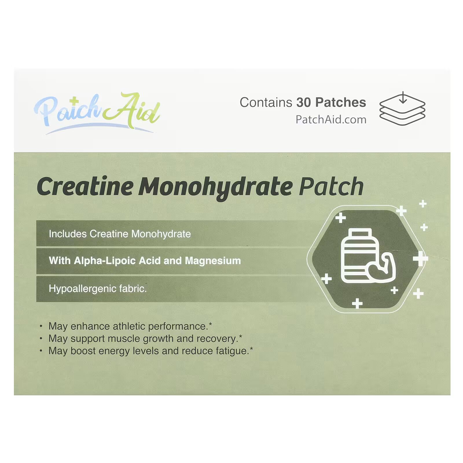 Patch Aid Kreatyna Monohydrat